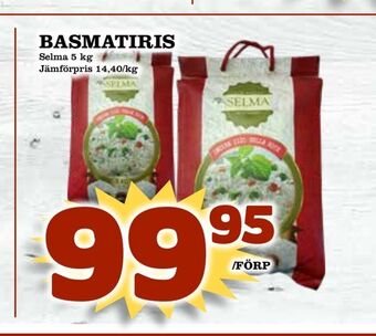 Matvärlden Tensta Basmatiris erbjuda