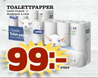 Matvärlden Tensta Toalettpapper erbjuda