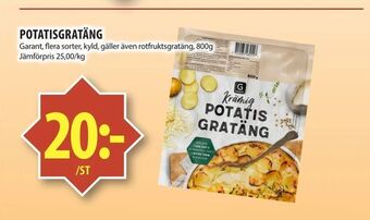Matvärlden Tensta Potatisgratäng erbjuda