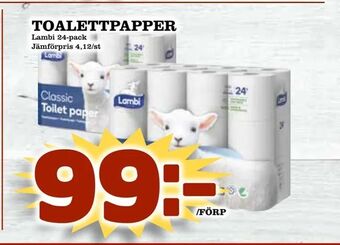 Nya Pulsen Toalettpapper erbjuda