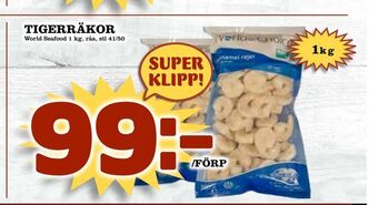 Nya Pulsen Tigerräkor erbjuda