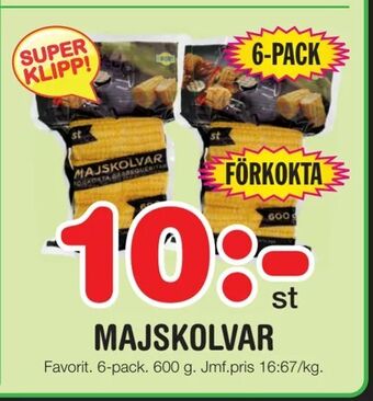 Nya Pulsen Majskolvar erbjuda