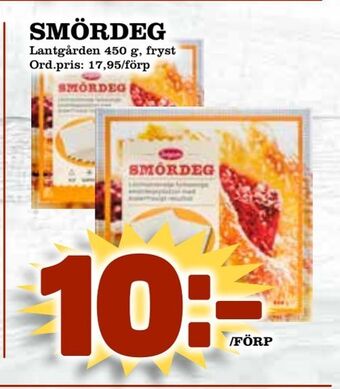 Supergrossen Smördeg erbjuda