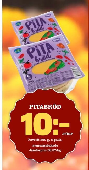 Supergrossen Pitabröd erbjuda