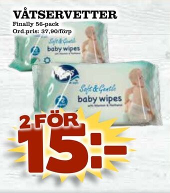 Supergrossen Våtservetter erbjuda