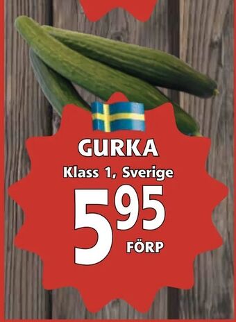 Supergrossen Gurka erbjuda