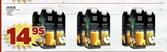 Supergrossen Juice erbjuda