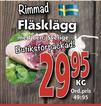 Supergrossen Fläsklägg erbjuda
