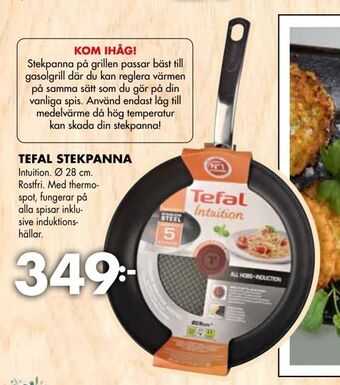 ÖoB Tefal stekpanna erbjuda