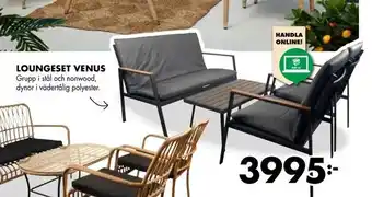 ÖoB Loungeset venus erbjuda