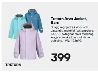 XXL Tretorn Arva Jacket, Barn erbjuda