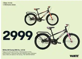 XXL White AR Comp 200 3s, 6-8 år erbjuda