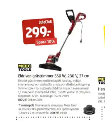 Jula Meec Tools Trimmerhuvud erbjuda