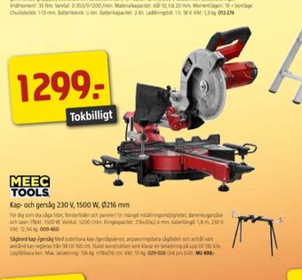 Jula Meec Tools Sågbock erbjuda