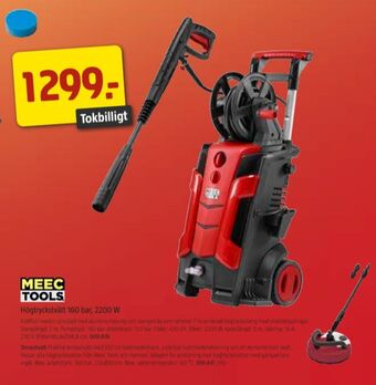 Jula Meec Tools Högtryckstvätt erbjuda