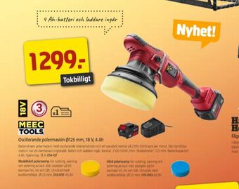 Jula Meec Tools Polermaskin erbjuda