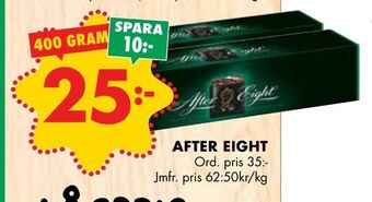 ÖoB After eight erbjuda