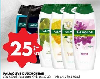 ÖoB Palmolive duschcreme erbjuda