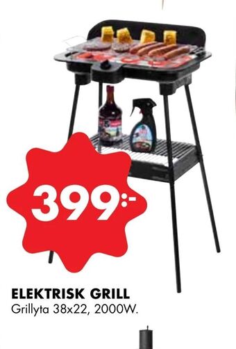 ÖoB Elektrisk grill erbjuda