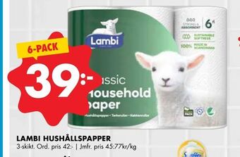Lambi hushållspapper