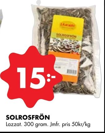ÖoB Solrosfrön erbjuda