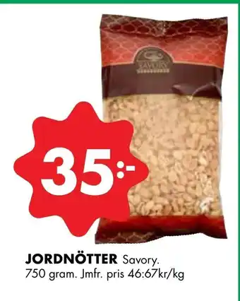 ÖoB Jordnötter erbjuda