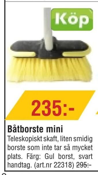 Erlandsons Brygga Båtborste mini erbjuda