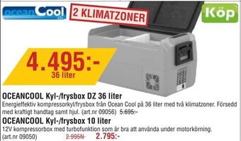 Erlandsons Brygga OCEANCOOL Kyl-/frysbox DZ 36 liter erbjuda