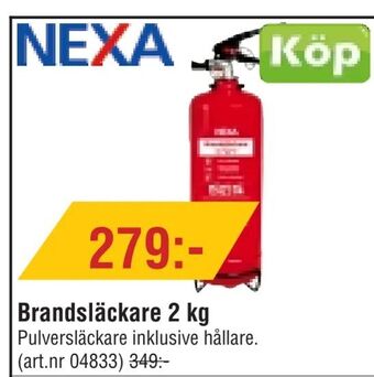 Erlandsons Brygga Brandsläckare 2 kg erbjuda