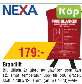 Brandfilt