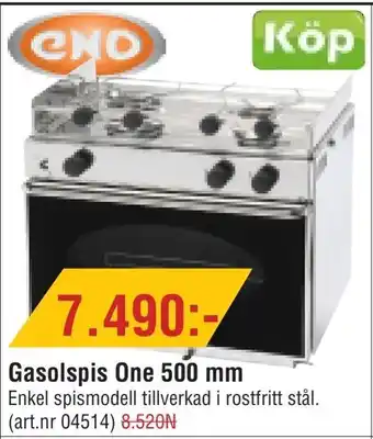 Erlandsons Brygga Gasolspis One 500 mm erbjuda
