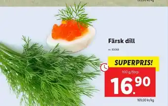 Lidl Färsk dill erbjuda