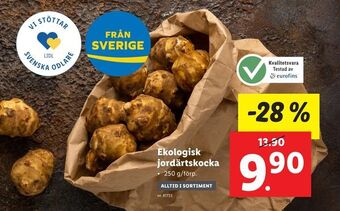 Lidl Ekologisk jordärtskocka erbjuda