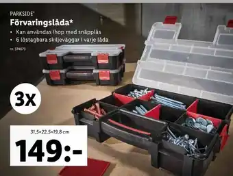 Lidl Förvaringslåda erbjuda