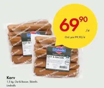 Lindvalls Korv 1,5 kg