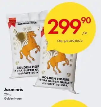 Snabbgross Golden Horse Jasminris 20 kg erbjuda