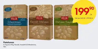 Snabbgross Felix Potatismos 6,3 kg. & 6,75 kg. erbjuda