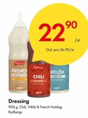 Snabbgross Rydbergs Dressing 900 g erbjuda