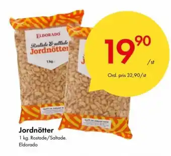 Snabbgross Eldorado Jordnötter 1kg erbjuda