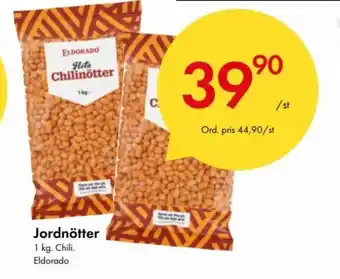 Snabbgross Eldorado Jordnötter 1 kg erbjuda