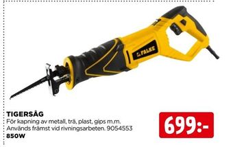 Jem&Fix Tigersåg erbjuda