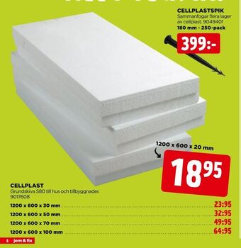 Jem&Fix Cellplast erbjuda