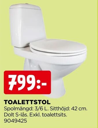 Jem&Fix Toalettstol erbjuda