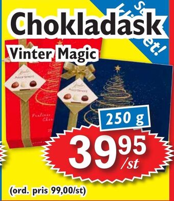 T-jarlen Chokladask erbjuda