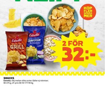 Coop Daglivs Snacks erbjuda