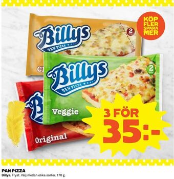 Coop Daglivs Pan pizza erbjuda