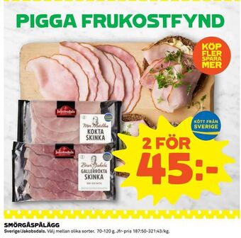 Coop Daglivs Smörgåspålägg erbjuda