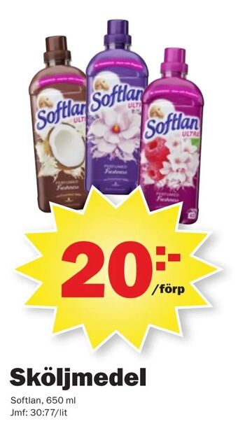 Pekås Sköljmedel erbjuda