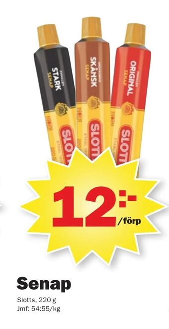 Pekås Senap erbjuda