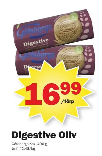 Pekås Digestive Oliv erbjuda